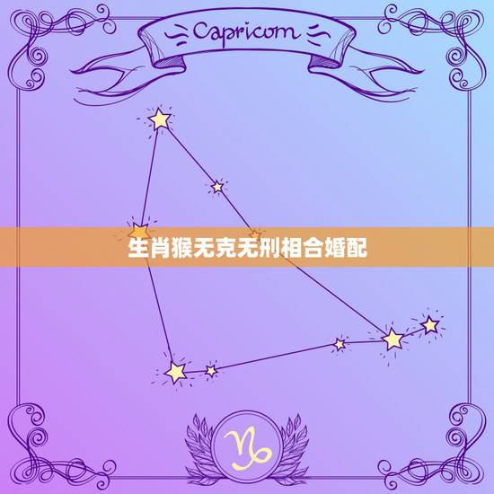 生肖猴无克无刑相合婚配,属相婚配十二生肖年龄表 生肖猴无克无刑相合婚配,属相婚配十二生肖年龄表