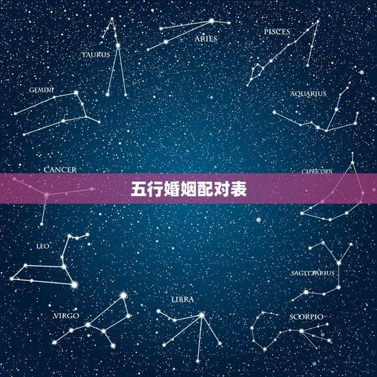 五行婚姻配对表,金木水火土夫妻好婚配 五行婚姻配对表,金木水火土夫妻好婚配
