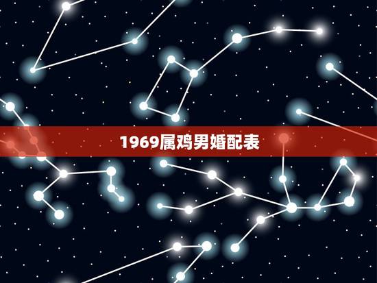 1969属鸡男婚配表，69年属鸡最佳婚配表