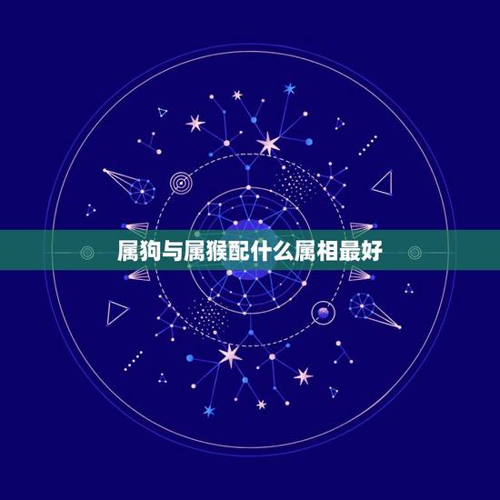 属狗与属猴配什么属相最好，属相婚配表：属狗的和什么属相最相配