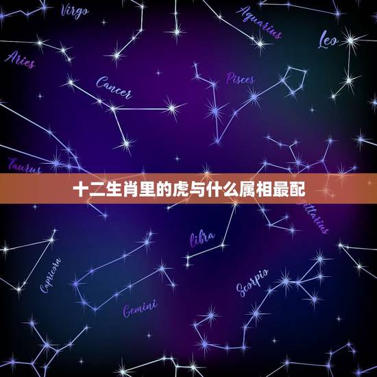 十二生肖里的虎与什么属相最配，属虎和什么属相最配，属虎和什么属相最不配