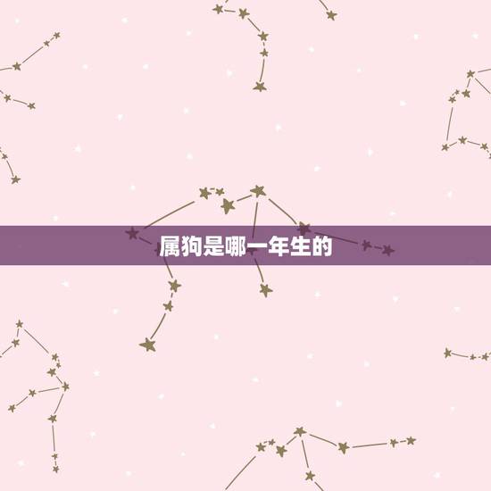 属狗是哪一年生的,2006年属狗五行缺什么 属狗是哪一年生的,2006年属狗五行缺什么