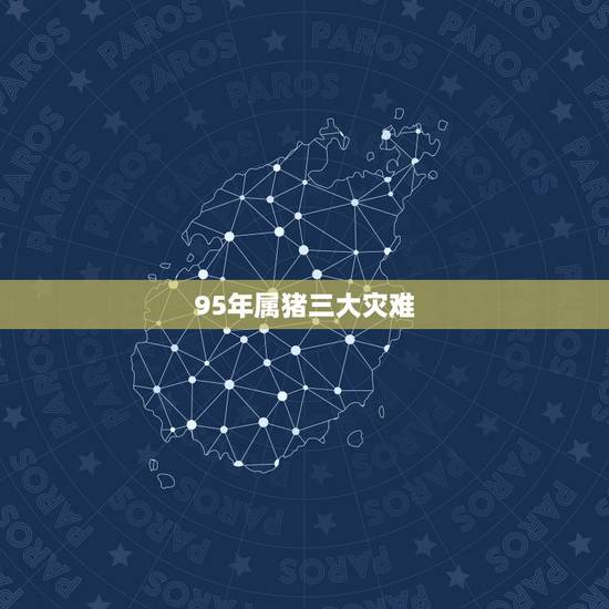 95年属猪三大灾难，属猪女几月出生最旺夫