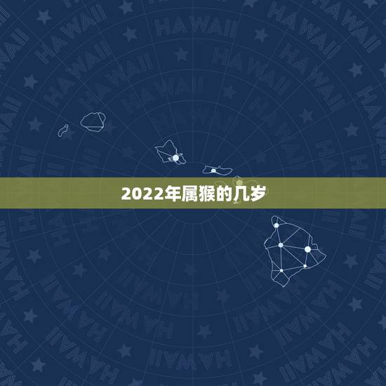 2022年属猴的几岁，80年属猴女2022年运势