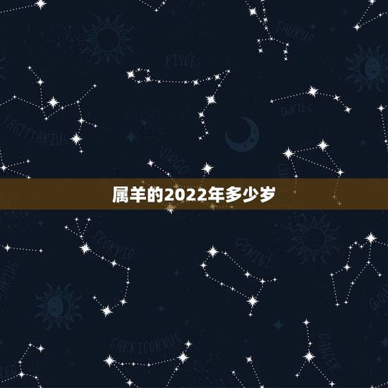 属羊的2022年多少岁,79属羊2022年运势及运程 属羊的2022年多少岁,79属羊2022年运势及运程