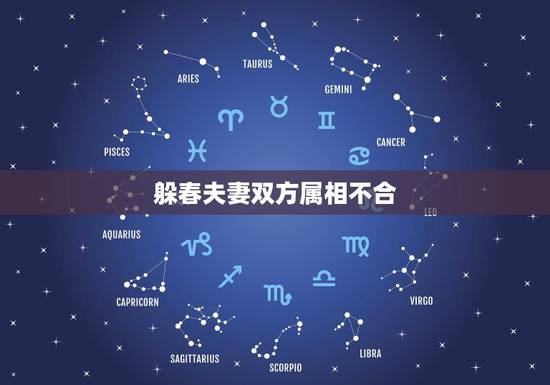 躲春夫妻双方属相不合，2021年哪些属相需要躲春