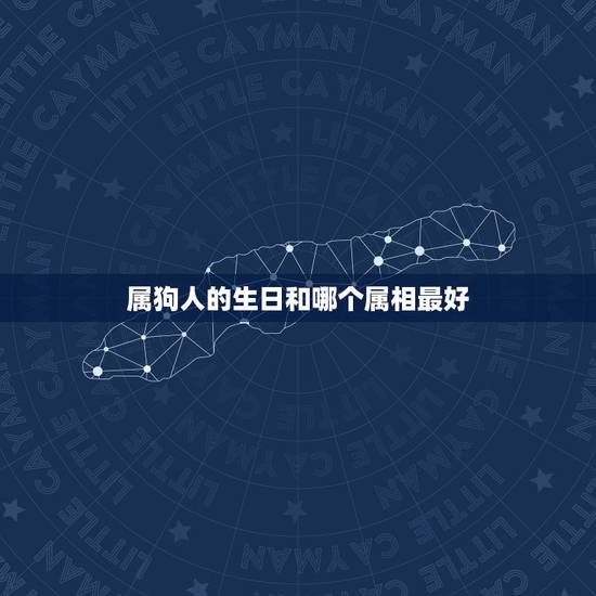 属狗人的生日和哪个属相最好,属狗的人应和什么生肖最合适 属狗人的生日和哪个属相最好,属狗的人应和什么生肖最合适