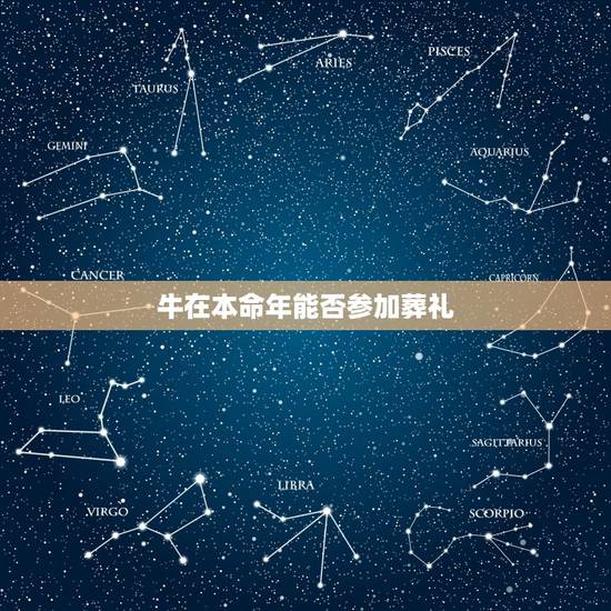 牛在本命年能否参加葬礼,本命年披麻戴孝的后果 牛在本命年能否参加葬礼,本命年披麻戴孝的后果