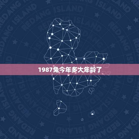 1987兔今年多大年龄了，属猪和属兔相配吗