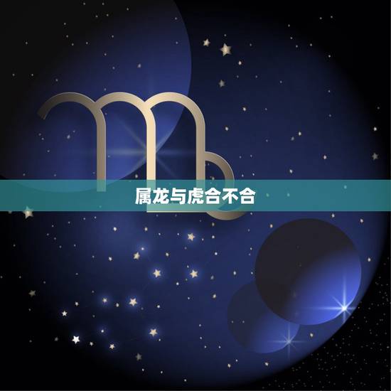 属龙与虎合不合,属龙人和属虎人合财吗 属龙与虎合不合,属龙人和属虎人合财吗