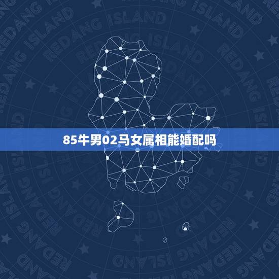 85牛男02马女属相能婚配吗，属牛男与属马女相配吗？