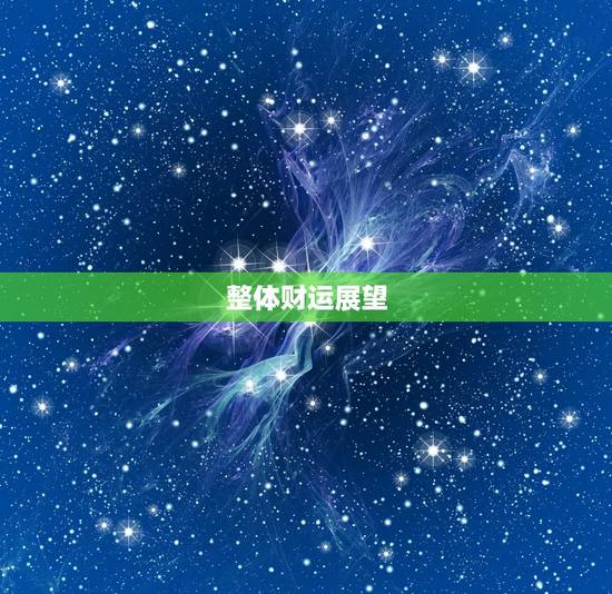 整体财运展望 整体财运展望
