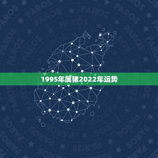 1995年属猪2022年运势，1995年属猪2021年运势女