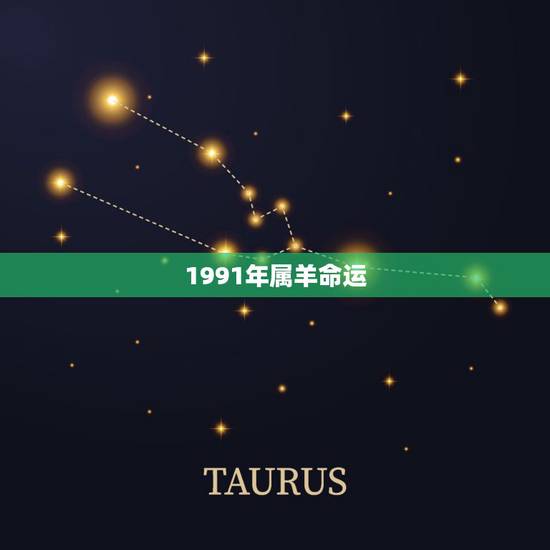 1991年属羊命运，1991年属羊生男有刑