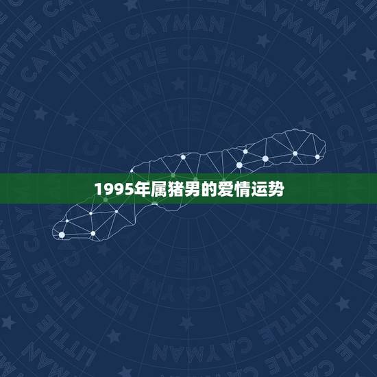 1995年属猪男的爱情运势,1995属猪的命运与婚姻 1995年属猪男的爱情运势,1995属猪的命运与婚姻