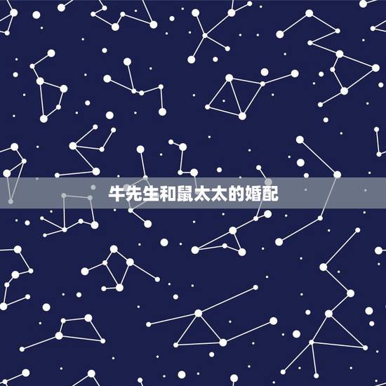 牛先生和鼠太太的婚配,96年属鼠的属相婚配表 牛先生和鼠太太的婚配,96年属鼠的属相婚配表