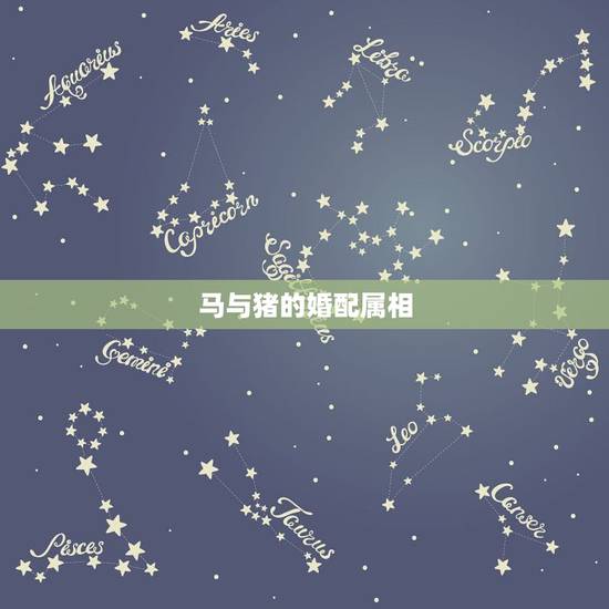 马与猪的婚配属相,马与猪的属相相配吗 马与猪的婚配属相,马与猪的属相相配吗