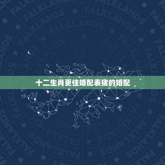 十二生肖更佳婚配表猪的婚配，十二生肖男女婚配禁忌