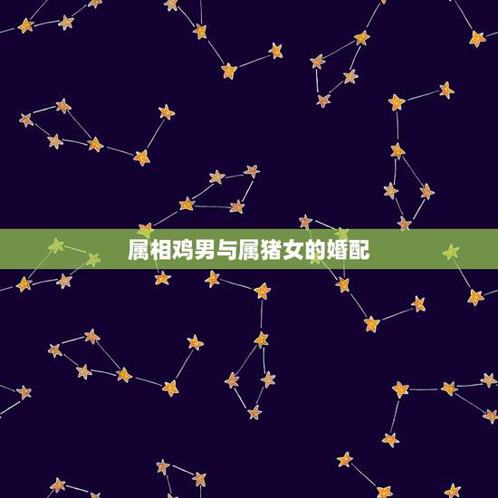 属相鸡男与属猪女的婚配,男属鸡与女属猪相配吗 属相鸡男与属猪女的婚配,男属鸡与女属猪相配吗