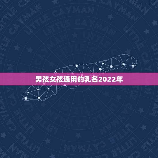 男孩女孩通用的乳名2022年,好听的男孩子小名 男孩女孩通用的乳名2022年,好听的男孩子小名