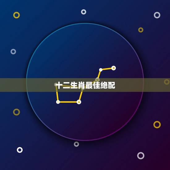 十二生肖最佳绝配，十二生肖最佳的夫妻配对情况