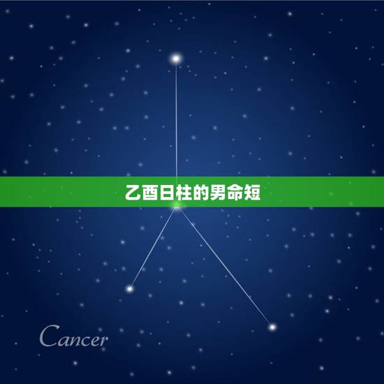 乙酉日柱的男命短,乙木喜欢酉金吗 乙酉日柱的男命短,乙木喜欢酉金吗