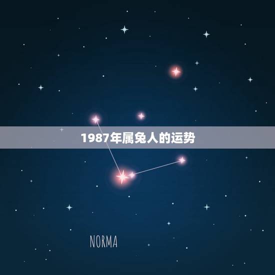 1987年属兔人的运势,1987年属兔人的命运与婚姻 1987年属兔人的运势,1987年属兔人的命运与婚姻