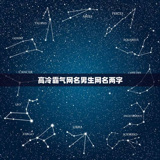 高冷霸气网名男生网名两字，男生网名霸气超拽高冷两个字