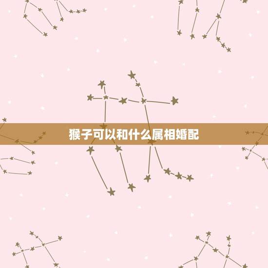 猴子可以和什么属相婚配，属猴的生肖婚配表 属猴的和什么属相最配？