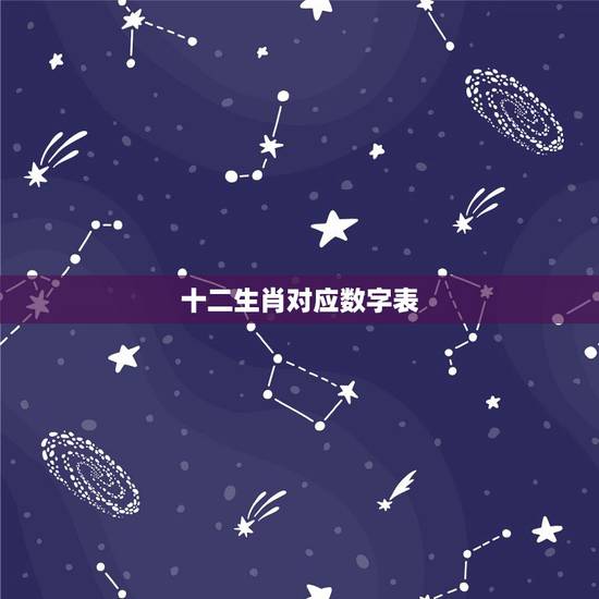 十二生肖对应数字表,2022 十二生肖的数字表图片 十二生肖对应数字表,2022 十二生肖的数字表图片