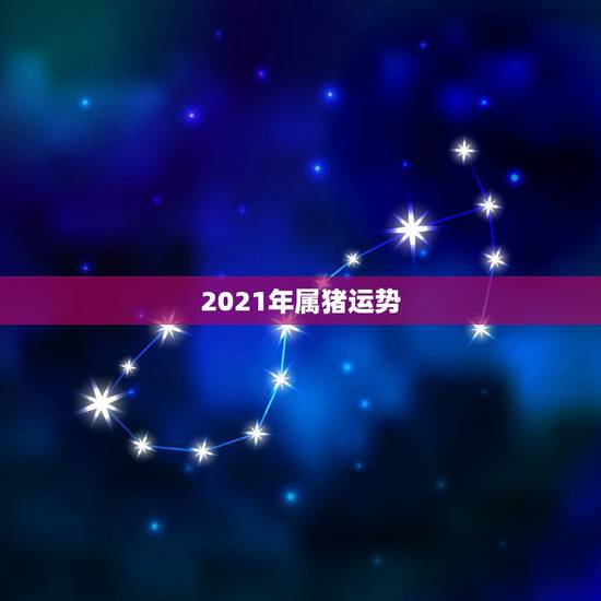 2021年属猪运势，2021年属猪人的全年运势女性