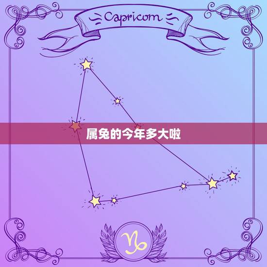 属兔的今年多大啦，属兔的年龄表2022