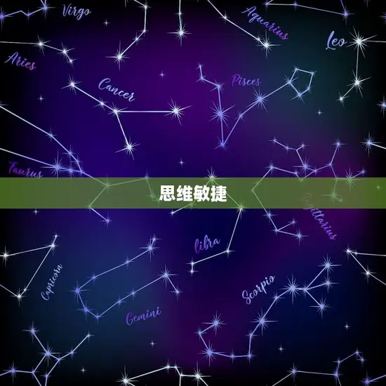 思维敏捷 思维敏捷