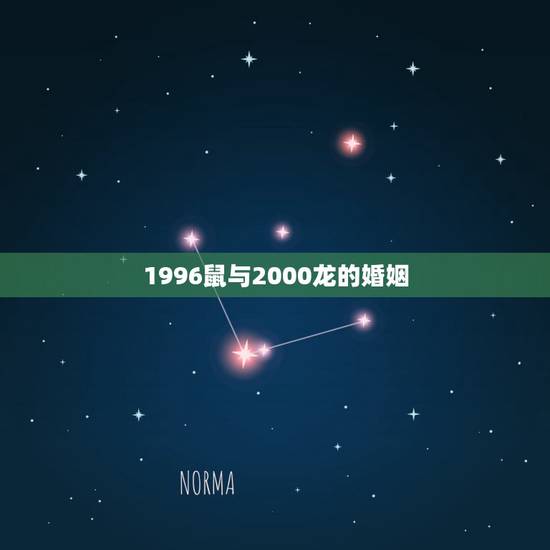 1996鼠与2000龙的婚姻，96年鼠与200年龙今年可以结婚吗？