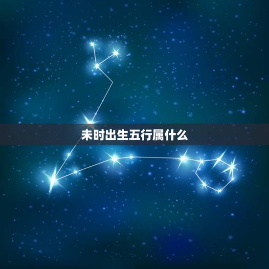 未时出生五行属什么，未时出生的人是什么命