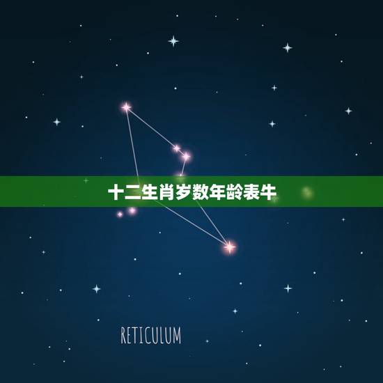 十二生肖岁数年龄表牛,十二生肖顺序表及年龄怎么算? 十二生肖岁数年龄表牛,十二生肖顺序表及年龄怎么算?