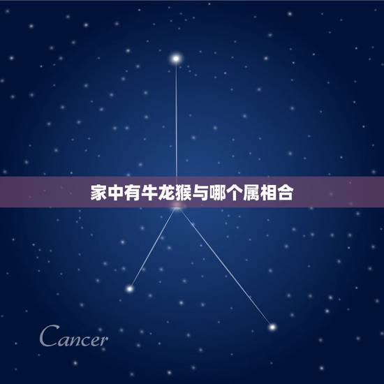 家中有牛龙猴与哪个属相合，生肖牛男与生肖龙女相克吗？如何化解？