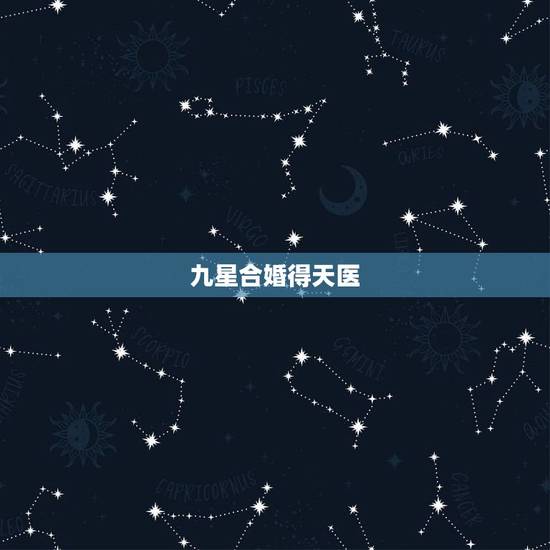 九星合婚得天医,合生辰八字 九星合婚得天医,合生辰八字