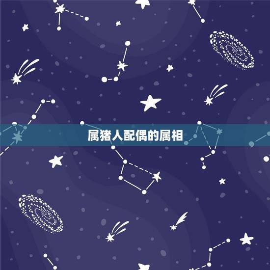 属猪人配偶的属相，生肖猪更佳配对属相