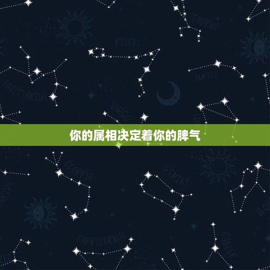 你的属相决定着你的脾气,属鼠人性格 你的属相决定着你的脾气,属鼠人性格