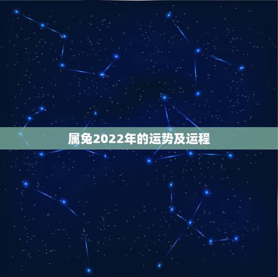 属兔2022年的运势及运程，属兔的2022 年运势如何