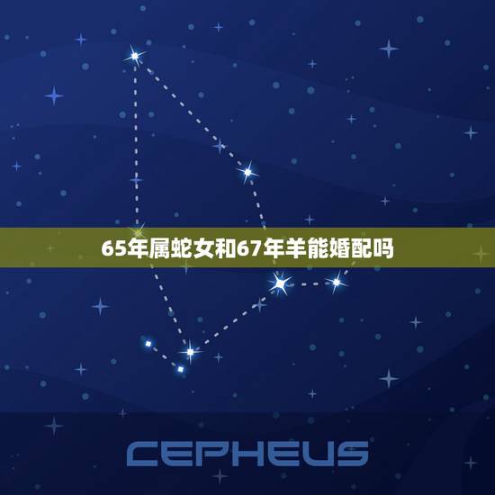 65年属蛇女和67年羊能婚配吗,67年男与65年女五行相配不 65年属蛇女和67年羊能婚配吗,67年男与65年女五行相配不