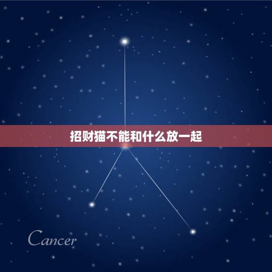 招财猫不能和什么放一起，鞋柜对大门，上面可以放招财猫吗？
