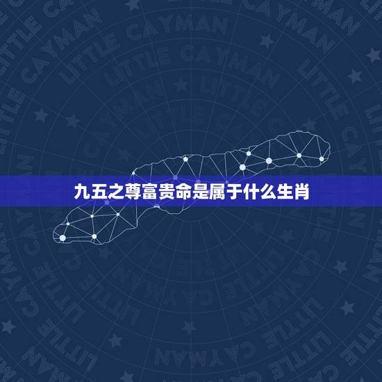 九五之尊富贵命是属于什么生肖，九五至尊一个正确生肖？