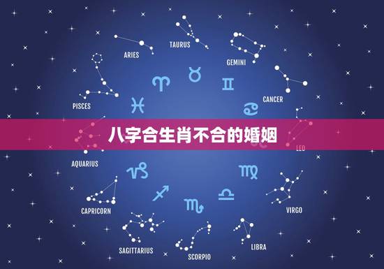 八字合生肖不合的婚姻，算命先生说我和男友生肖不合，但八字合，到底依哪个