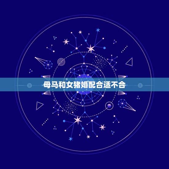 母马和女猪婚配合适不合,属猪和属马合不合 母马和女猪婚配合适不合,属猪和属马合不合