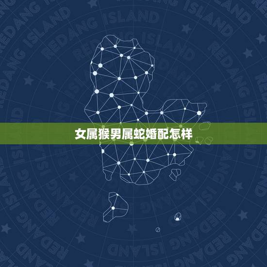女属猴男属蛇婚配怎样，女生属蛇男生属猴这样相配吗？