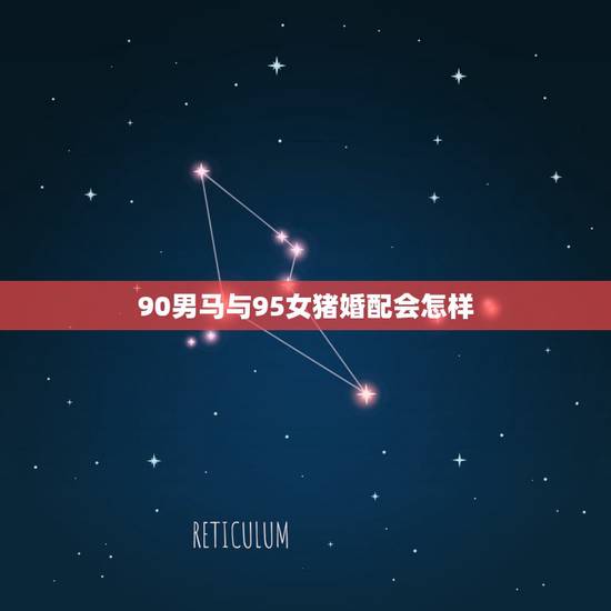 90男马与95女猪婚配会怎样，95女猪和90男马合不合