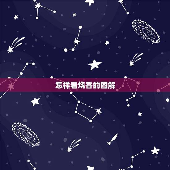 怎样看烧香的图解，怎样看烧香的香火