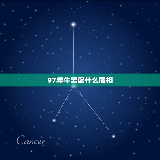 97年牛男配什么属相，1997年属牛的男生找什么属相的女生结婚会幸福？